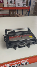 Grill e Sanduicheira 2 em 1 Elétrica 12v ou 24v Antiaderente