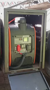 Kit Gerador 2000W de Energia 24Volts + Caixa de Proteção do Gerador GRsul