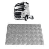 Protetor de Alumínio de Tampa de Bateria Volvo FH FM NH até 2014