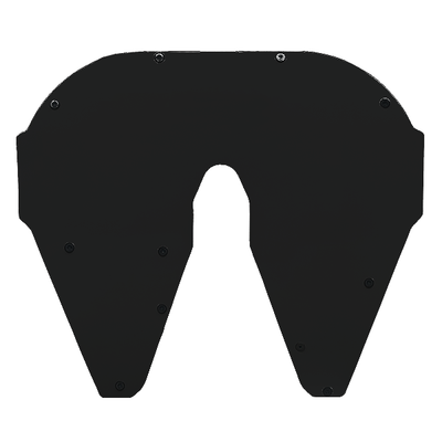 Protetor Deslizante de Quinta Roda Jost JSK38C - Pino 2" - Preto