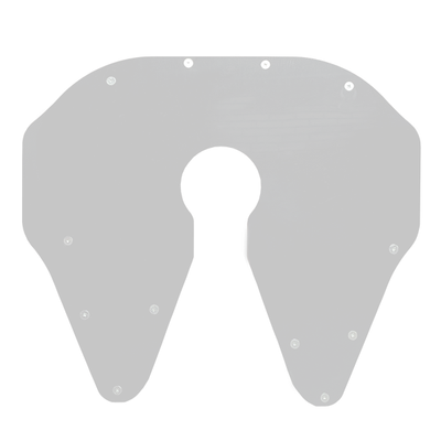 Protetor Deslizante de Quinta Roda Jost JSK38C - Pino 3.1/2" - Branco