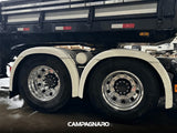Roda de caminhão em Alumínio XBRI 22,5X8,25 10X335 mm forjada e polida