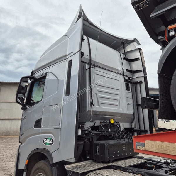 Defletor De Ar Iveco S-WAY Articulado (Com Regulagem teto)- Rodoplast