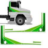 Faixa Lateral Adesivo  Mercedes-Benz 1620