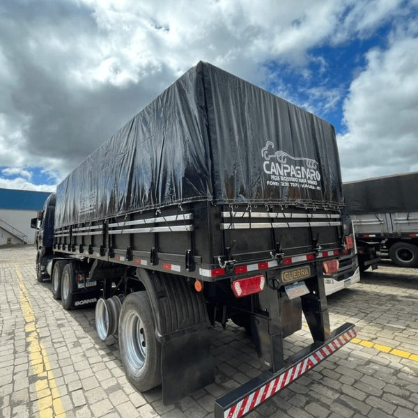 Lona de Vinil para caminhão para Bitrem 9,7 x 5,2 Metros (Impermeável)