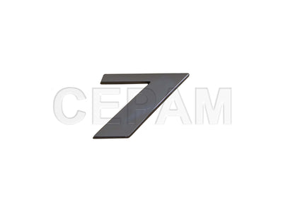 Letreiro 7 ( Injetado e Cromado ) Mercedes-Benz  - foto do fabricante Cepam
