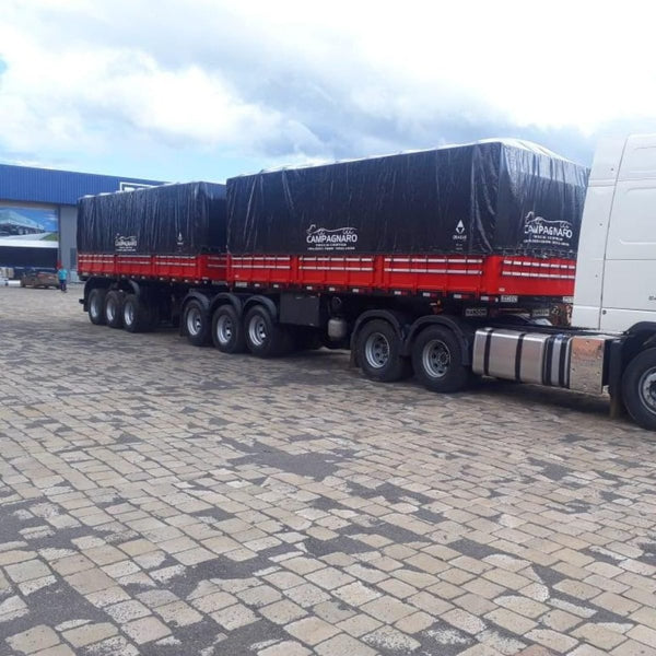 Lona de Vinil para caminhão para Bitrem 9,5 x 5 Metros (Impermeável)