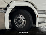 Roda de caminhão em Alumínio XBRI 22,5X8,25 10X335 mm forjada e polida