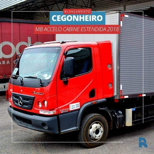 Defletor de Ar Mercedes-Benz Accelo Cegonheiro Cabine Estendida a partir de 2018 - Rodoplast