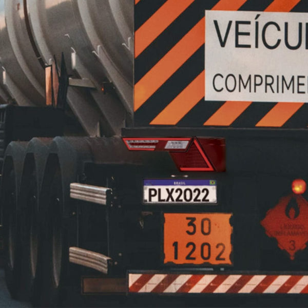 Suporte de Placa para Painel de Segurança