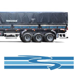 Faixa Adesivo para Carreta do Scania 98 S4 Série 4 - Gota