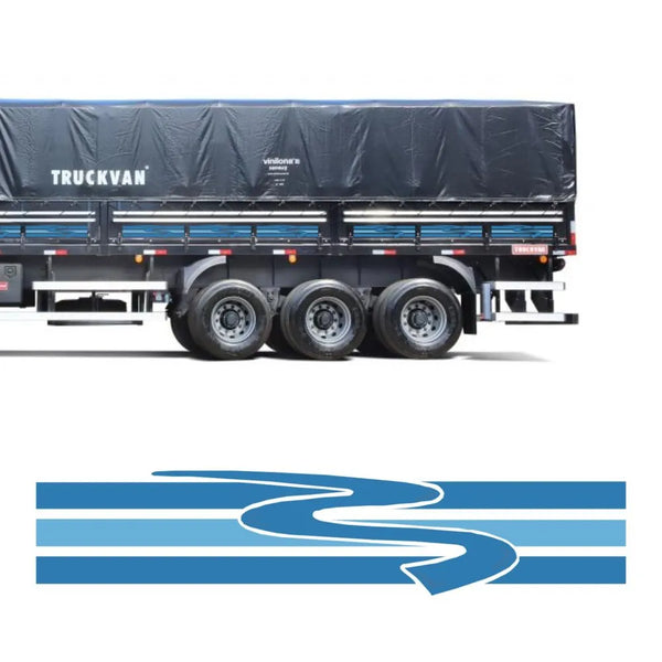 Faixa Adesivo para Carreta do Scania 98/S4