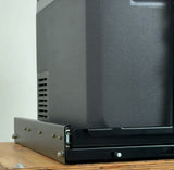 Suporte Elber SCC02 com geladeira Day2Day 40 litros - vista lateral