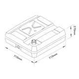 Tanque Plástico Compatível com Ford F-1000 1976 até 1991