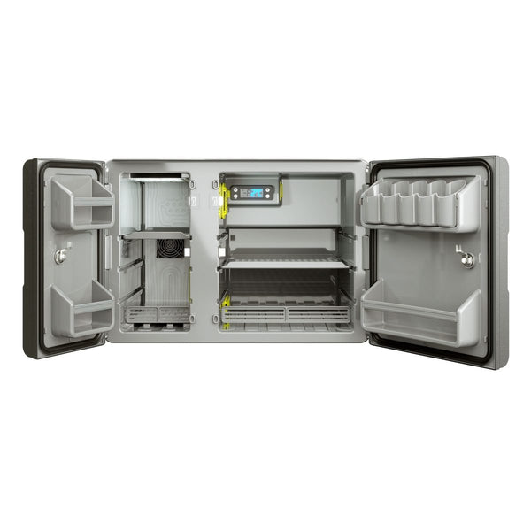 Geladeira Externa Duplex Duas portas 110 Litros 12v 24v Resfriar - Digital
