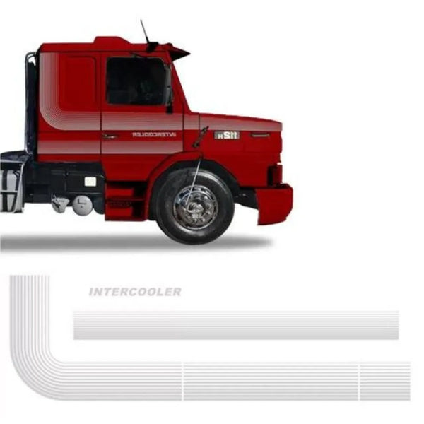 Faixa Lateral Adesivo Scania 112 1986 T