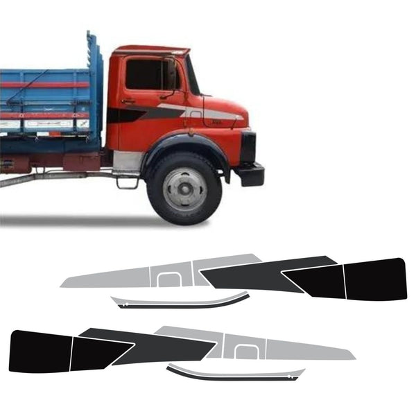 Faixa Lateral Adesivo  Mercedes-Benz 1113 1114