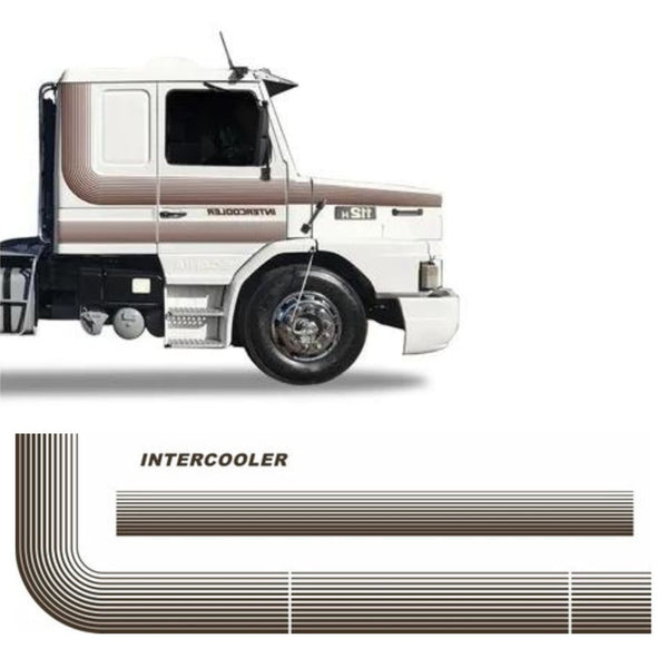 Faixa Lateral Adesivo Scania 112 1986 T