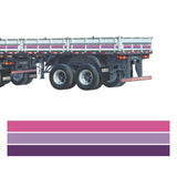 Faixa Adesiva Scania 113 Carreta 27 Peças Rosa Azul Amarela