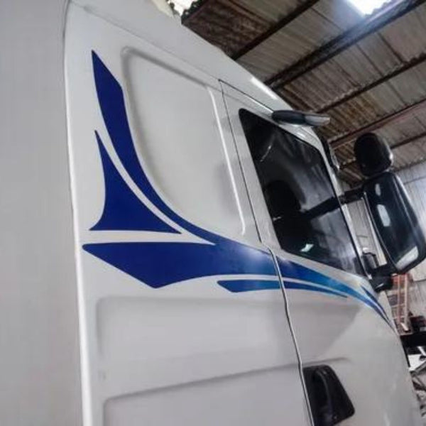 Faixa Lateral Adesivo Scania 2006 Evolução