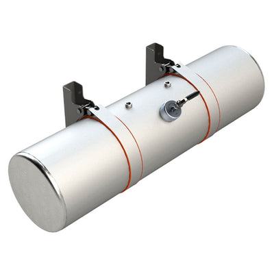 Tanque Lateral Inox 80 95 120 Litros Com Tampa Antivazamento Sem Conexão Para Bóia