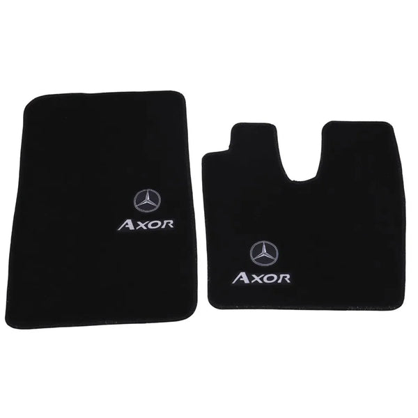 Jogo de Tapete Preto Para Caminhão Mercedes-Benz Axor