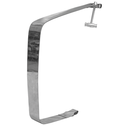 Cinta Tanque Combustível Tipo "D" Com Fixação Scania NTG Euro 6 2023/2024 - 1668mm - Inteira Inox