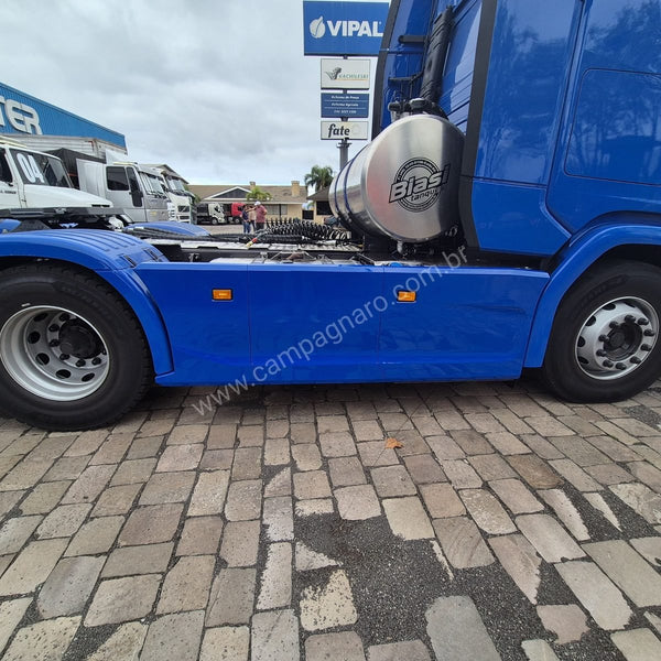 Carenagem Side Skirt Lateral Scania NTG Entre eixo 3150 mm/3350 mm/3550 mm/3600 mm Escapamento Lado Esquerdo - Boff