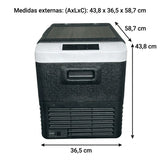 Geladeira Interna 40 Litros 12v 24v 110v 220v Climatizar