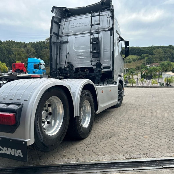 Paralama Scania NTG Preto Chapa 4,5 mm
