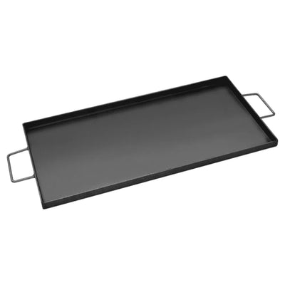 Chapa de ferro para fogareiro simples retangular