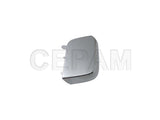 Capa Menor Retrovisor New Mercedes-Benz Actros (após 2020) (cromado) Lado Esquerdo - foto do fabricante Cepam