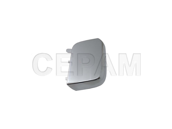 Capa Menor Retrovisor New Mercedes-Benz Actros (após 2020) (cromado) Lado Esquerdo - foto do fabricante Cepam