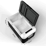Geladeira Interna Black Elber 30 Litros Dual Zone 12V/24V