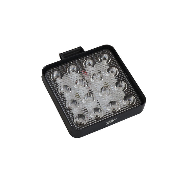 Farolete Quadrado Worklight Bivolt 16 Leds 48 Watts