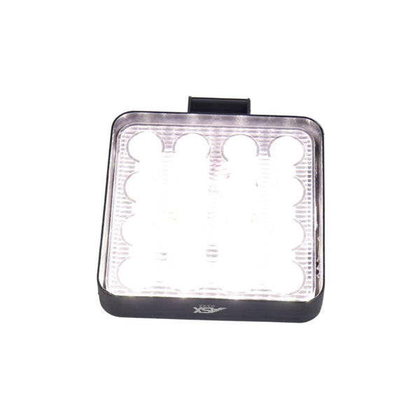 Farolete Quadrado Worklight Bivolt 16 Leds 48 Watts