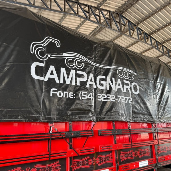 Lona de Vinil para caminhão Com Bojo 16,70 x 5,10 Metros (Impermeável)