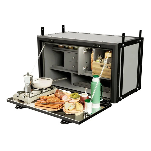 Caixa de Comida para Caminhão 1,14m Robusta com USB – Resfriar