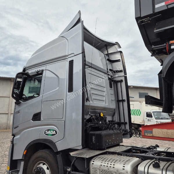 Defletor De Ar Iveco S-WAY Articulado (Com Regulagem teto)- Rodoplast
