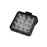 Farolete Quadrado Worklight Bivolt 16 Leds 48 Watts