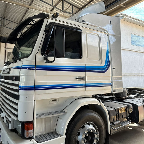 Defletor De Ar Scania T R 112 113 Teto Baixo Completo - Rodoplast