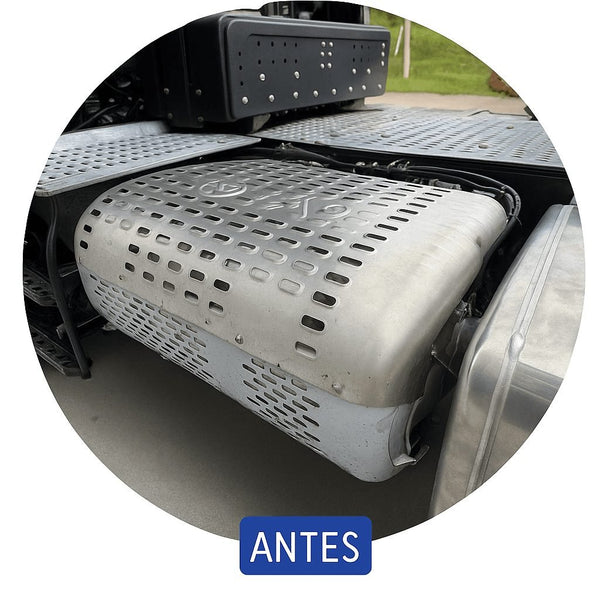 Tampa Catalisador Iveco S-Way Inox
