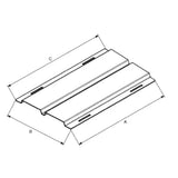 Plataforma de chassis Alumínio para Scania S4 S5 S6 NTG - Bepo